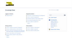 Desktop Screenshot of moodlesupport.dyslexiaaction.org.uk