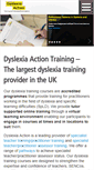 Mobile Screenshot of dyslexiaaction.org.uk